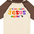 thumbnail image 4 of Inktastic Jelly Bean Jesus Boys or Girls Long Sleeve Baby Bodysuit, 4 of 5