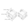 thumbnail image 2 of CRAFTHROU 120Ud Transparente Falso Cubos De Hielo Acrílicos Para De Fotografía Y Jarrones, 2 of 8
