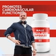 thumbnail image 5 of Healthy Life Support Labs Bloodflow Booster - Our Best Natural Blood Circulation Supplements for Men - Vasodilator Nitric Oxide Booster Supplement for Men - Circulation and Vein Support Vitamins, 5 of 7