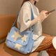 thumbnail image 5 of Bolso bandolera de moda para mujer bolso Hobo informal ligero bolso de viaje de gran capacidad, 5 of 9