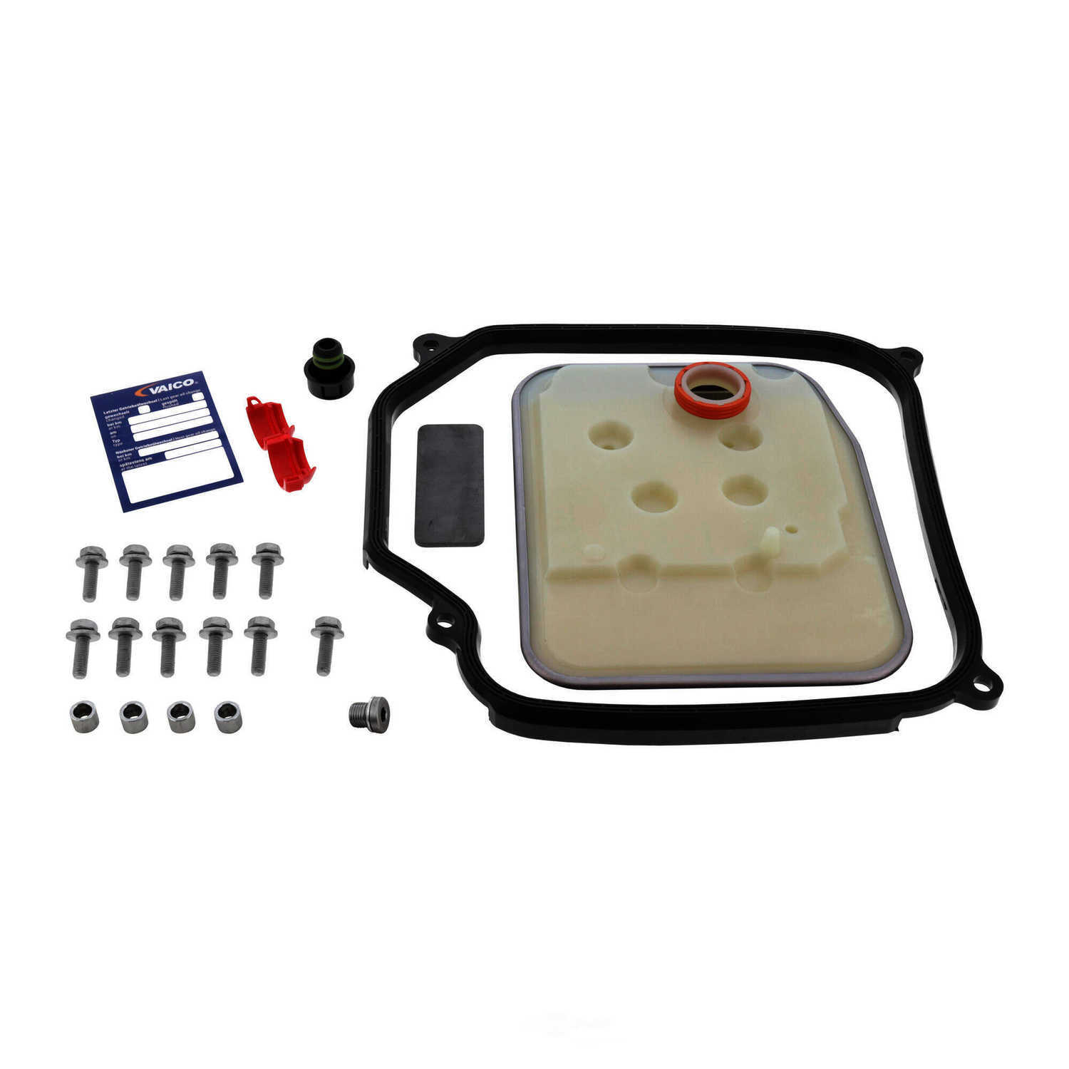 VAICO V10-3847-BEK Filter W/ Oil Pan Gasket and Instl Hardware, Filter W/ Oil Pan Gasket and Instl