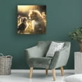 thumbnail image 4 of Canvas Wall Art - Ray Heere 'Cats And Dogs 21' Wall Art for Living Room, Bedroom, or Office Décor by Trademark Fine Art - 18 x 18 Inches, 4 of 4
