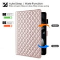 thumbnail image 4 of Allytechgroup for iPad 11th Generation 2025/10th Generation 2022 Case, Multi-Angle Viewing Stand, Elegant PU Leather Card Pockets Kickstand Cover, Auto Sleep/Wake Shockproof Case, Rosegold, 4 of 8
