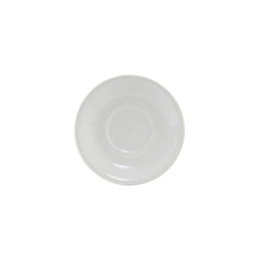Tuxton China ALE-050 Alaska 5 in. Demitasse Saucer - Porcelain White  - 3 Dozen