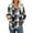 Gray, variant on Flannel Shirt Women Plaid Long Sleeve Button Down Henley Shirts Dressy Casual Fall Ladies Tops and Blouses Gray 3XL