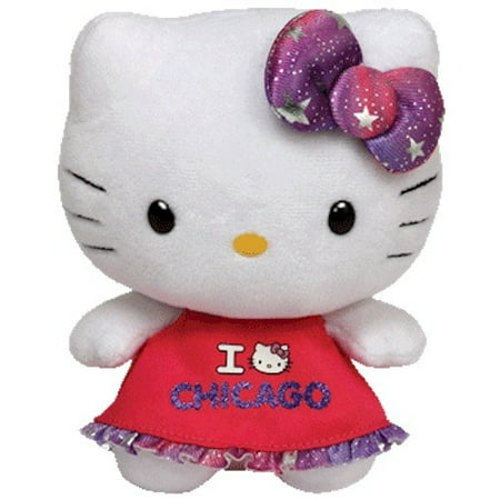 "Ty Beanie Babies Hello Kitty Plush, Chicago"