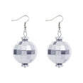thumbnail image 1 of Product Classification Earrings - Mini Cute Ladies Stud Earrings Literary Design Hollow Ear Buckles Silver Electroplated Jewelry, 1 of 3