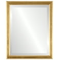 thumbnail image 1 of Miroir Encadré Toronto - Feuille d'Or, 1 of 6