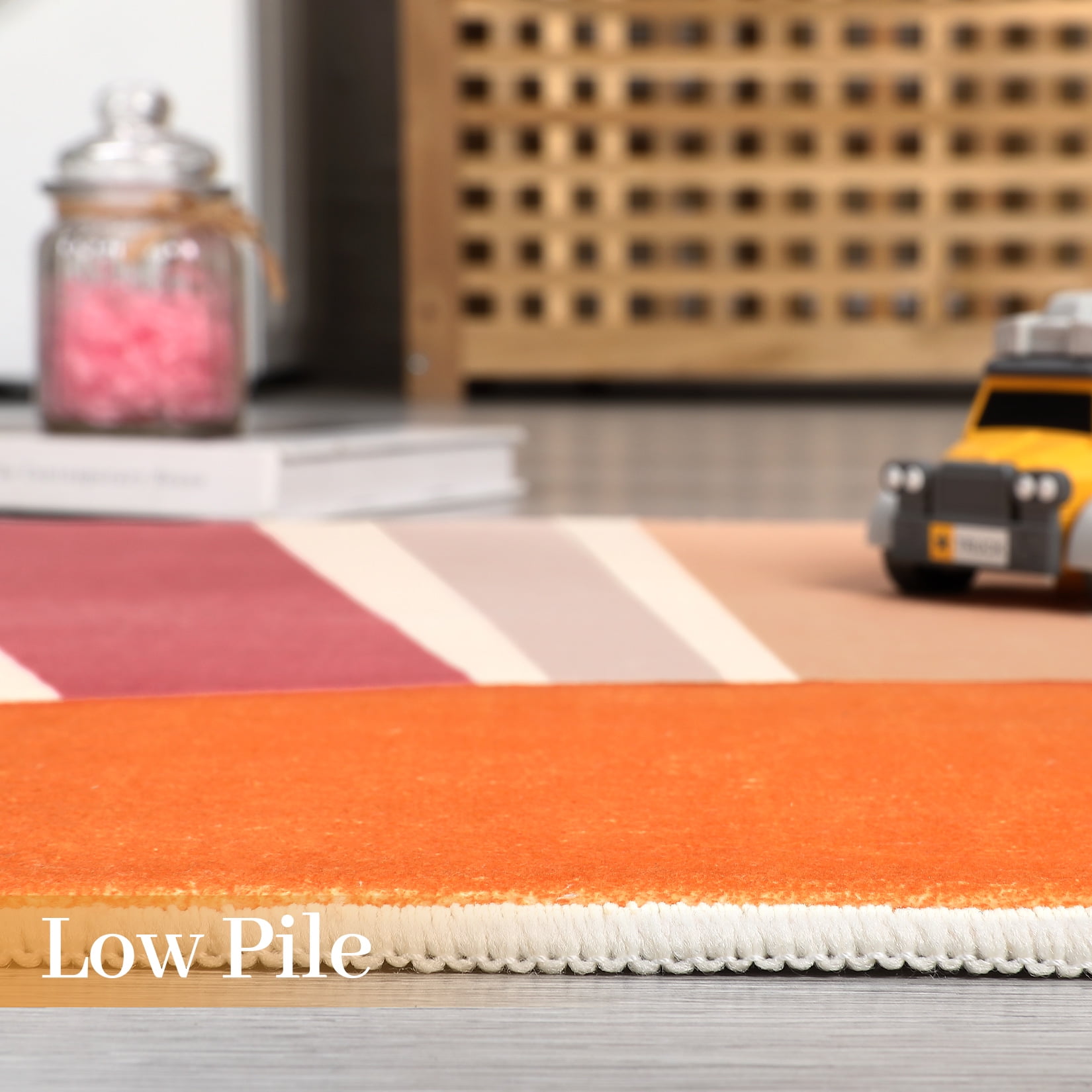 Hasoo 2' x 6' Hallway Runner Mats Washable Area Rug Sun Print Modern Boho Indoor Throw Carpet for Kitchen Laundry Room, Brown