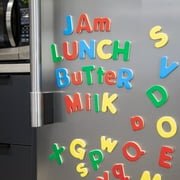 Melissa & Doug 52 Wooden Alphabet Magnets in a Box - Uppercase and Lowercase Letters - FSC Certified