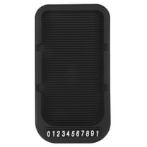 Car Silicone Tray Phone Mount for Dash Mounted Cell Holder Black