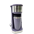 thumbnail image 4 of Frigidaire Stainless Steel Coffee Maker - Single Cup With Insulted Travel Mug ECMK095 with 420ml Capacity Lavender, 4 of 4