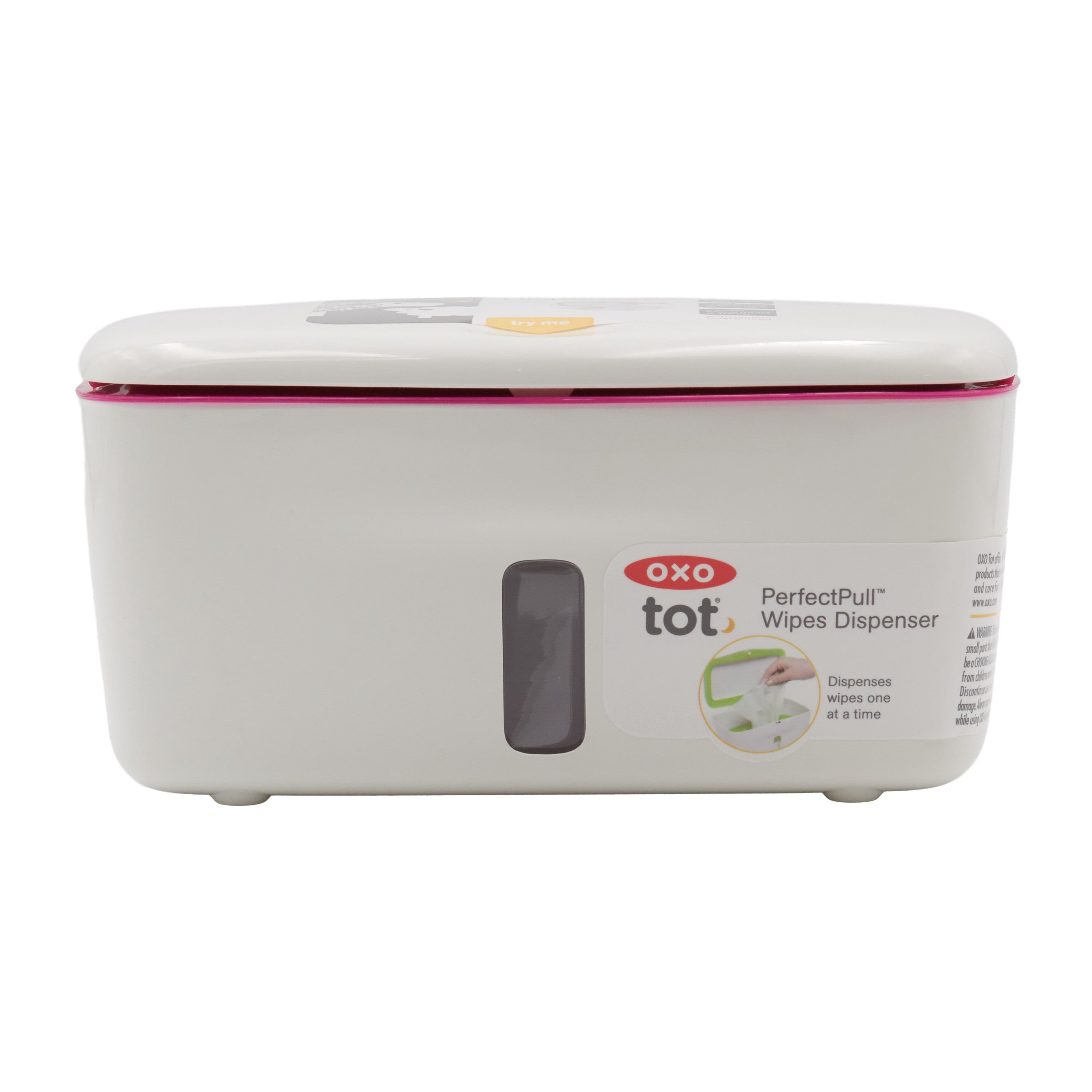 OXO Tot Perfect Pull Wipes Dispenser, Pink