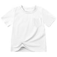 thumbnail image 3 of Razzly Big Girls T-Shirt for Girls, Solid Color Girls Graphic T Shirt Girls T Shirt Short Sleeve Cotton Shirts for Girls Toddler Soft Basic T-Shirts Teen Girl Summer Shirts(White 10-11 Years), 3 of 6