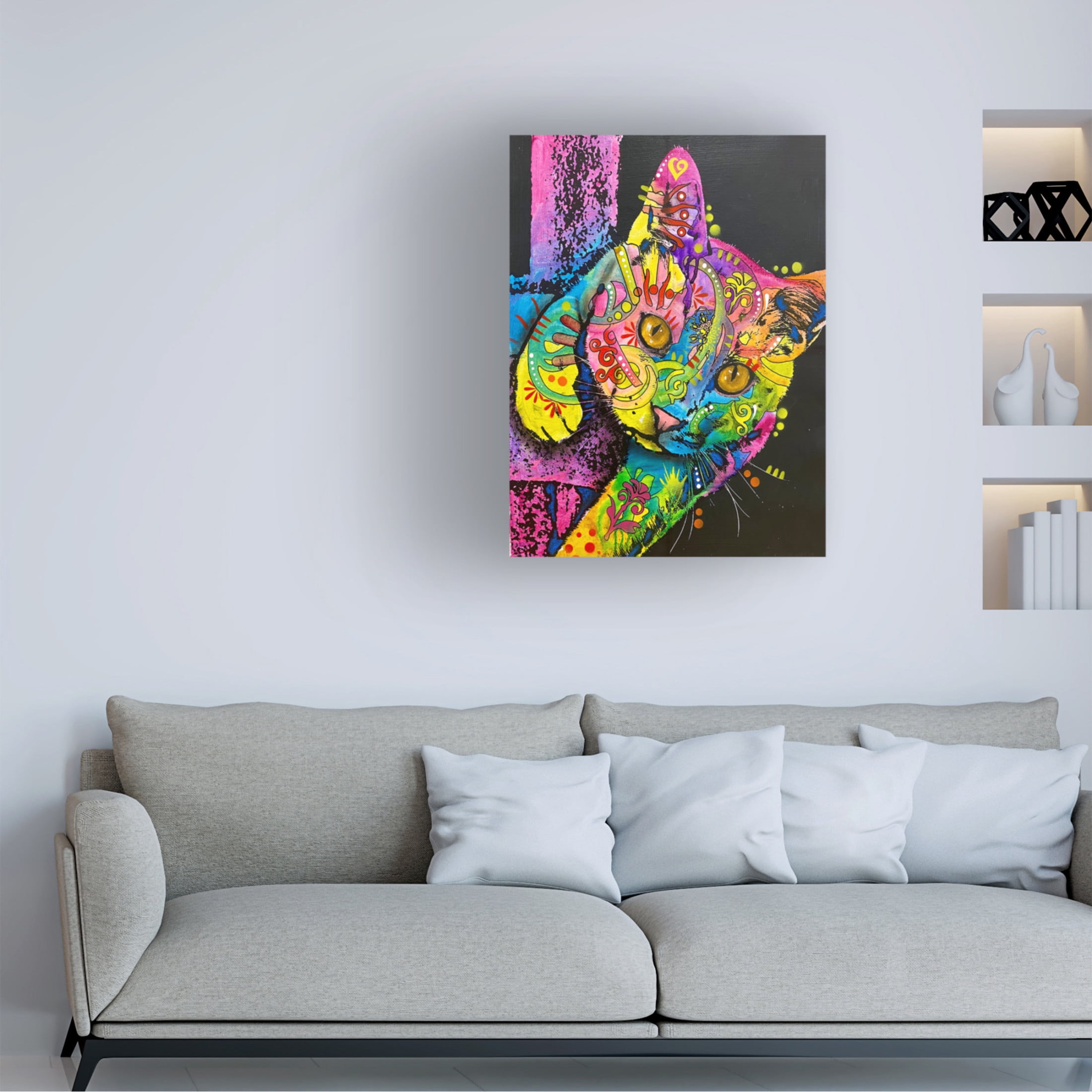 Canvas Wall Art - Dean Russo 'Are You Worthy' Wall Art for Living Room, Bedroom, or Office Décor by Trademark Fine Art - 18 x 24 Inches