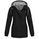 thumbnail image 3 of Neewe Women's Waterproof Rain Jacket Lightweight Raincoat Hooded Hiking Jacket Softshell Windbreaker, 3 of 8