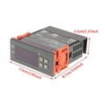 thumbnail image 4 of Controlador de temperatura digital ANGGREK LED con Termostato y Sonda para Refrigerador, 4 of 8