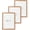 Natural Oak, variant on 5x7 Picture Frame, Solid Oak Wood 5x7 Photo Frame with Mat to 4x6, 7x5 Picture Frames for Wall and Tabletop Display, Natural Oak 5 x 7 Frame, Set of 1
