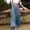 Sky Blue, variant on HUPOM Trouser Pants For Women Pants For Women Pleated High Waist Rise Long Flare-Leg M