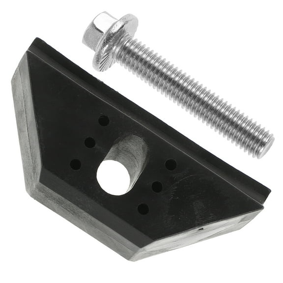 unbranded Base Clamp Battery Hold Down Car Battery Hold Down Kit With Bolt Kit Base Clamp Battery Tie Down Replacement Universal Automotive Accessories Black