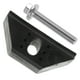 thumbnail image 4 of Abrazadera de base Kit de sujeción de batería para automóvil con kit de pernos Abrazadera de base Reemplazo de amarre de batería Accesorios automotrices universales Negro, 4 of 8