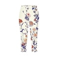 thumbnail image 5 of BangWanChi Leggings for Women Leggings for Women Print Pants Summer Casual Knee Length 2024 Silm Comfy Cropped Pants, 5 of 5