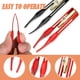 thumbnail image 5 of Pinzas para cejas Seitruly 2 uds con luz LED Acero inoxidable BFH001316-00, 5 of 6