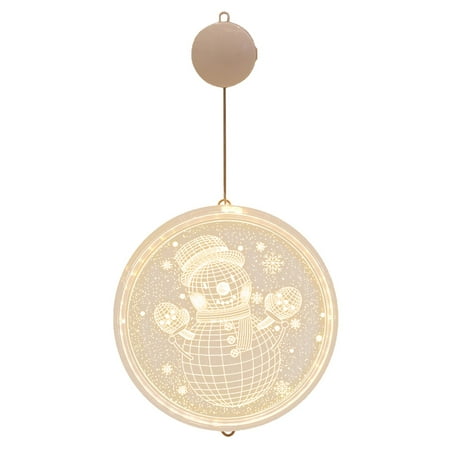 

Veki Christmas 3D Hanging Lights Disc Decoration Lights LED Lights Room Home Decor Easter Flowers Fresh Cut