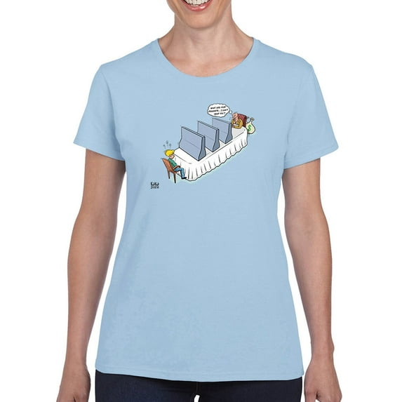 Communication Obstructions T-Shirt Women -Morad Kotkot Designs, Female Medium