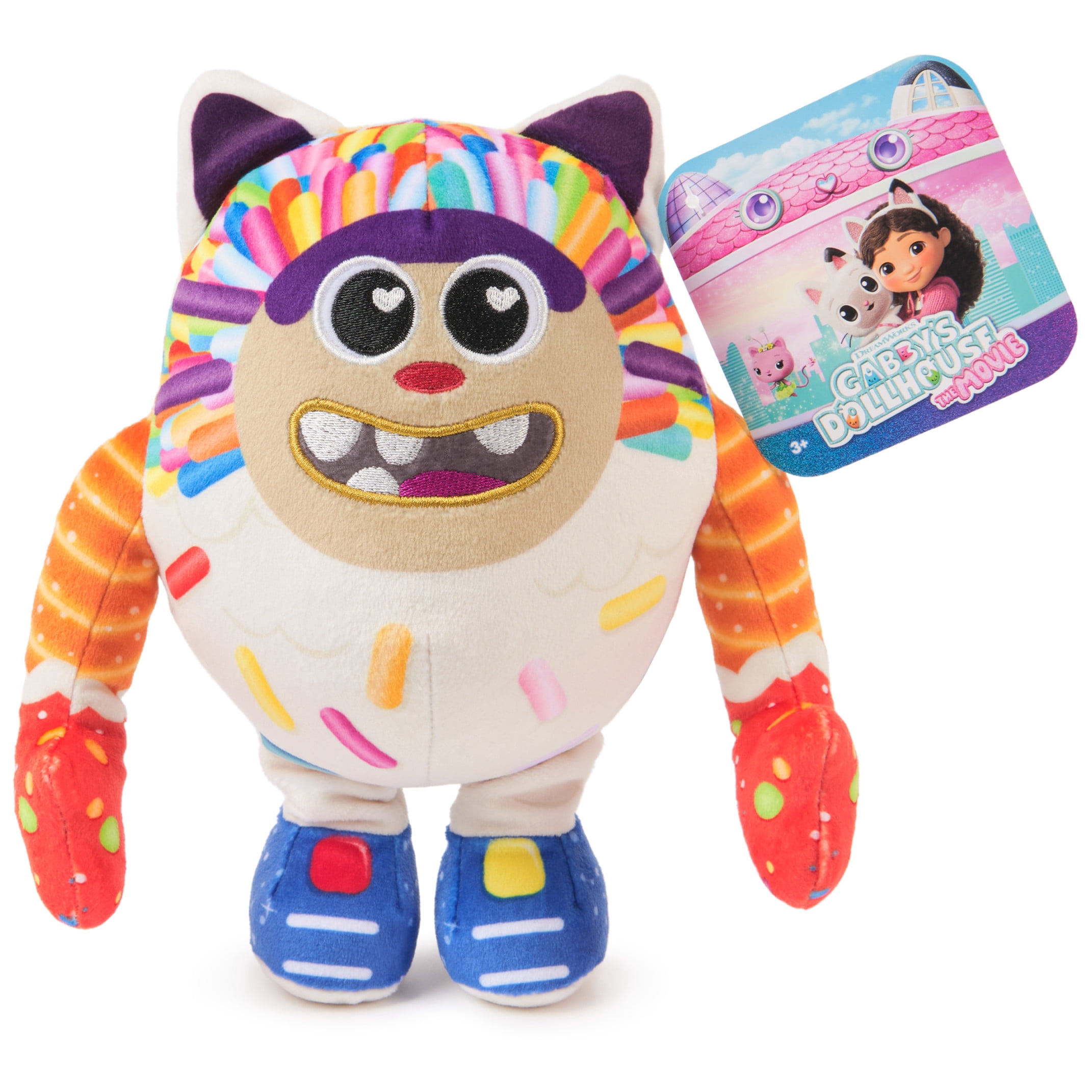 Gabby’s Dollhouse: The Movie Cookie Bobby Plush Toy, Stuffed Animal for Ages 3 & Up, 8”
