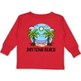thumbnail image 3 of Inktastic Summer Vacation in Daytona Beach Boys or Girls Long Sleeve Toddler T-Shirt, 3 of 5