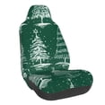 thumbnail image 1 of Balery Christmas Trees Funda de Asiento para Auto con Diseño - Cubierta Frontal Suave y Transpirable con Protector Antideslizante- 1 Unidad, 1 of 5