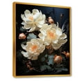thumbnail image 2 of Designart "Flowers Blossoming In Surreal Style I" Surrealism Floater Framed Canvas Wall Art, 2 of 5