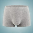 thumbnail image 2 of asdoklhq Underwear for Men,Men Casual Solid Hip Lift Athletic Breathable Non-marking Boxer Briefs Mid Waist Underwear Pants, 2 of 3