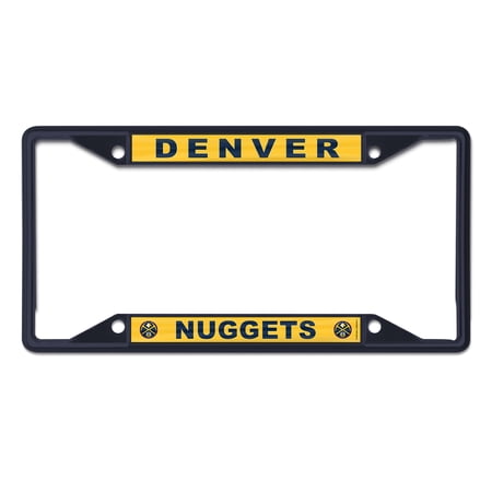 WinCraft Denver Nuggets Chrome Color License Plate Frame