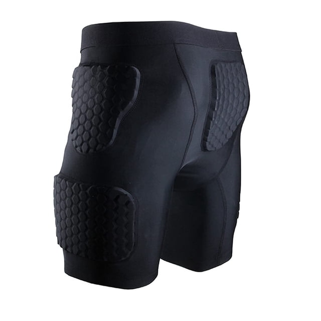 Topeter Shorts de Planche à Neige pour Hommes, Compression de Basketball, Noir L