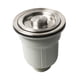 thumbnail image 4 of Tapón de fregadero de cocina Colador Tapón de fregadero Colador Filtro fácil de drenar Acero inoxidable 11 cm, 4 of 9