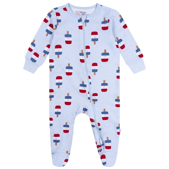 Gerber Baby Neutral 1pc Pajama, Sizes (Newborn - 0-3 Months)