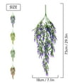 thumbnail image 2 of PULLIMORE 4Pcs Artificial Lavender Plants Wall Hanging Faux Rattan Plant for Wall Hanging Baskets Garden Home Decoration, 2 of 9