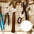 thumbnail image 5 of Raindrops  50 PCS Display Hooks Shelves Pegboards Shelf Work Transparent, 5 of 8