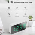 thumbnail image 2 of LED Clock Alarm Large Screen Mini Mute Temperature LED Time Display Electronic Clear Display Alarm Clock for Home, 2 of 8