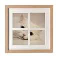 thumbnail image 1 of Chat Blanc Chaton Animal de Compagnie Se Détendre Cadre Mur Table Affichage 4 Ouvertures Image, 1 of 3
