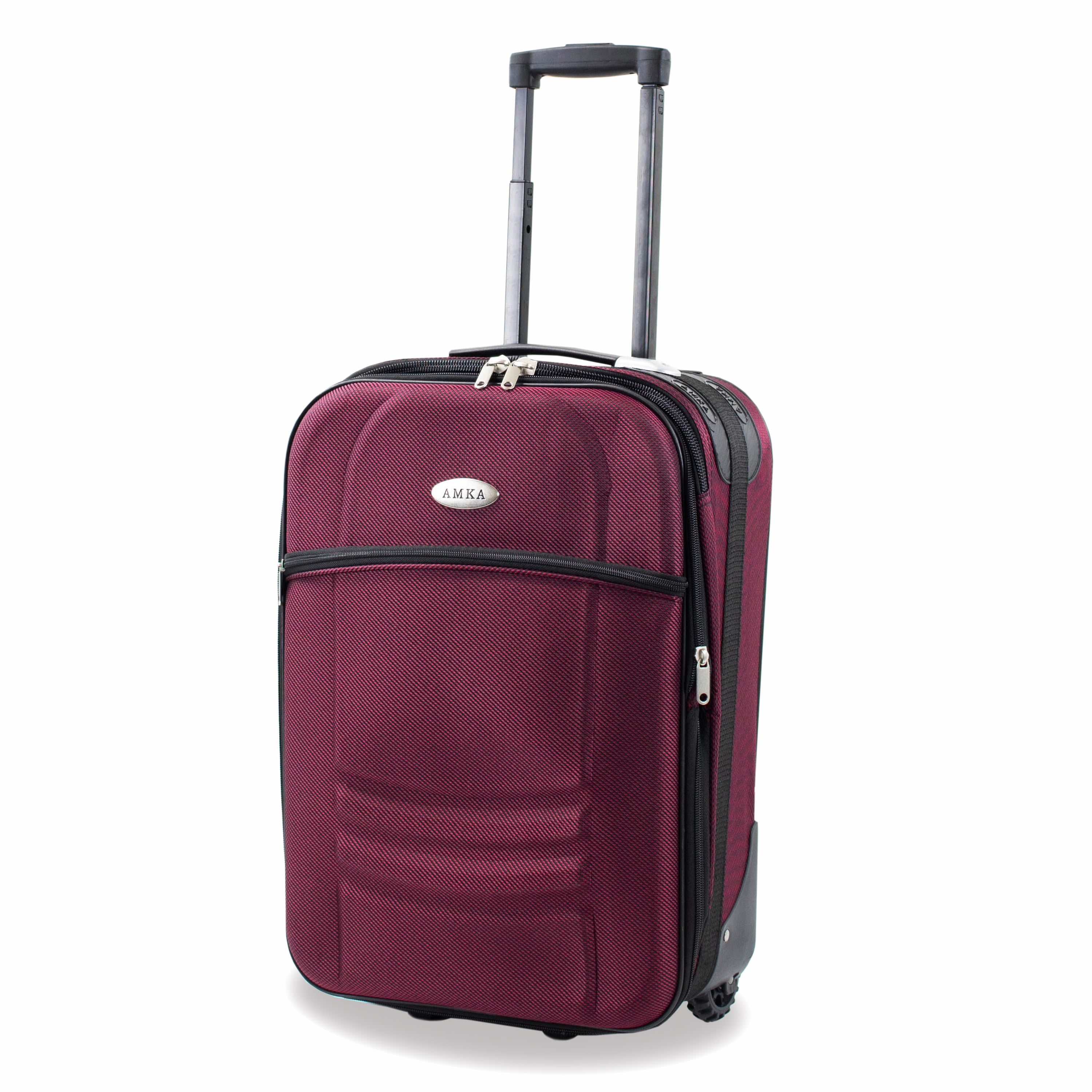 burgundy carry on luggage