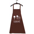thumbnail image 1 of Coofit Kitchen Apron Fashion Breathable Grease Proofing Restaurant Apron Cooking Apron, 1 of 10