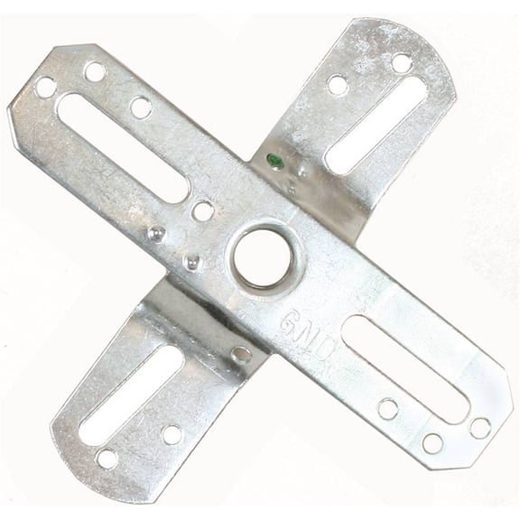 Jandorf Specialty Hardw Crossbar 4In Offset 1/8Ip Zinc 60205