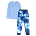 thumbnail image 3 of Wonder Nation Boys Long Sleeve Shirt and Pant Pajama Set, 2-Piece, 4-18 & Husky, 3 of 3