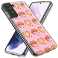 thumbnail image 2 of Mundaze - Case for Samsung Galaxy S22 Ultra Slim Shockproof Hard Shell Soft TPU Heavy Duty Protective Phone Cover - Retro Groovy Hearts, 2 of 5