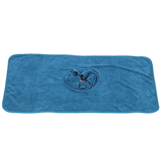 unbranded Sábana Para De Masaje Con Agujero Facial Color Verde Oscuro Tela Suave Y Reutilizable