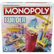 Monopoly Builder Board Game, Strategy Game, Family Game, Games for Children, Fun Game to Play, Family Board Games