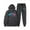 Dark Gray, variant on Trapstar Hoodies for Women Sets Long Sleeve Graphic Sweatshirts Loose Trapstar Street Hip-hop Pullover Sweatshirts+Sweatpants Women Set of 2 Classic Sweatshirts(Black, M)